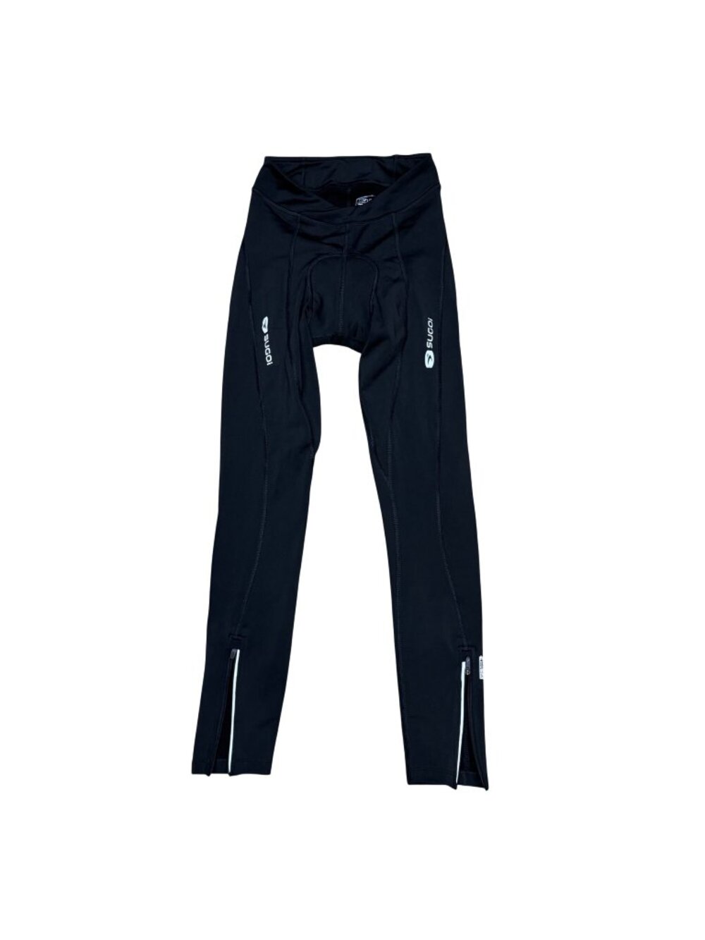 Sugoi Womens Evolution Midzero Cycling Tights Black Small Polyester Spandex